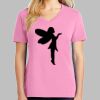 Ladies Core Cotton V Neck Tee Thumbnail