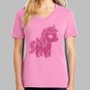 Ladies Core Cotton V Neck Tee Thumbnail