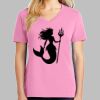 Ladies Core Cotton V Neck Tee Thumbnail