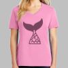 Ladies Core Cotton V Neck Tee Thumbnail