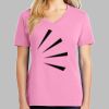 Ladies Core Cotton V Neck Tee Thumbnail