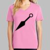 Ladies Core Cotton V Neck Tee Thumbnail