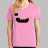 Ladies Core Cotton V Neck Tee Thumbnail