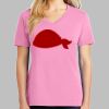 Ladies Core Cotton V Neck Tee Thumbnail