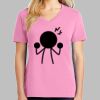 Ladies Core Cotton V Neck Tee Thumbnail