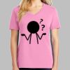 Ladies Core Cotton V Neck Tee Thumbnail