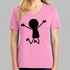 Ladies Core Cotton V Neck Tee Thumbnail