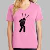 Ladies Core Cotton V Neck Tee Thumbnail