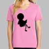 Ladies Core Cotton V Neck Tee Thumbnail