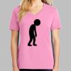 Ladies Core Cotton V Neck Tee Thumbnail