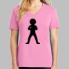 Ladies Core Cotton V Neck Tee Thumbnail