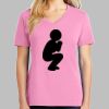 Ladies Core Cotton V Neck Tee Thumbnail
