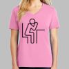 Ladies Core Cotton V Neck Tee Thumbnail