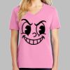 Ladies Core Cotton V Neck Tee Thumbnail