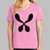 Ladies Core Cotton V Neck Tee Thumbnail