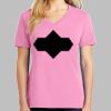 Ladies Core Cotton V Neck Tee Thumbnail