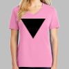 Ladies Core Cotton V Neck Tee Thumbnail