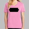 Ladies Core Cotton V Neck Tee Thumbnail