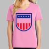 Ladies Core Cotton V Neck Tee Thumbnail