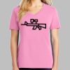 Ladies Core Cotton V Neck Tee Thumbnail