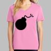 Ladies Core Cotton V Neck Tee Thumbnail