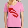 Ladies Core Cotton V Neck Tee Thumbnail