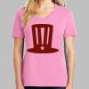 Ladies Core Cotton V Neck Tee Thumbnail