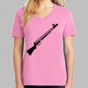 Ladies Core Cotton V Neck Tee Thumbnail