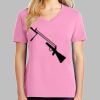 Ladies Core Cotton V Neck Tee Thumbnail