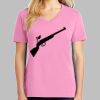 Ladies Core Cotton V Neck Tee Thumbnail