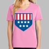 Ladies Core Cotton V Neck Tee Thumbnail