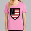 Ladies Core Cotton V Neck Tee Thumbnail