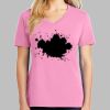 Ladies Core Cotton V Neck Tee Thumbnail