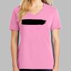 Ladies Core Cotton V Neck Tee Thumbnail