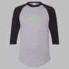 Three-Quarter Raglan Sleeve Baseball Jersey Thumbnail