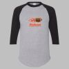 Three-Quarter Raglan Sleeve Baseball Jersey Thumbnail