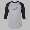 Three-Quarter Raglan Sleeve Baseball Jersey Thumbnail
