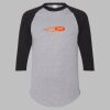 Three-Quarter Raglan Sleeve Baseball Jersey Thumbnail