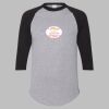 Three-Quarter Raglan Sleeve Baseball Jersey Thumbnail