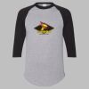 Three-Quarter Raglan Sleeve Baseball Jersey Thumbnail