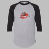 Three-Quarter Raglan Sleeve Baseball Jersey Thumbnail