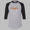Three-Quarter Raglan Sleeve Baseball Jersey Thumbnail