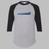 Three-Quarter Raglan Sleeve Baseball Jersey Thumbnail