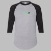 Three-Quarter Raglan Sleeve Baseball Jersey Thumbnail