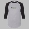 Three-Quarter Raglan Sleeve Baseball Jersey Thumbnail