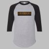 Three-Quarter Raglan Sleeve Baseball Jersey Thumbnail