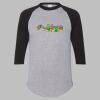 Three-Quarter Raglan Sleeve Baseball Jersey Thumbnail