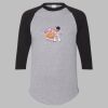 Three-Quarter Raglan Sleeve Baseball Jersey Thumbnail