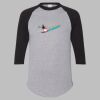Three-Quarter Raglan Sleeve Baseball Jersey Thumbnail