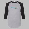 Three-Quarter Raglan Sleeve Baseball Jersey Thumbnail